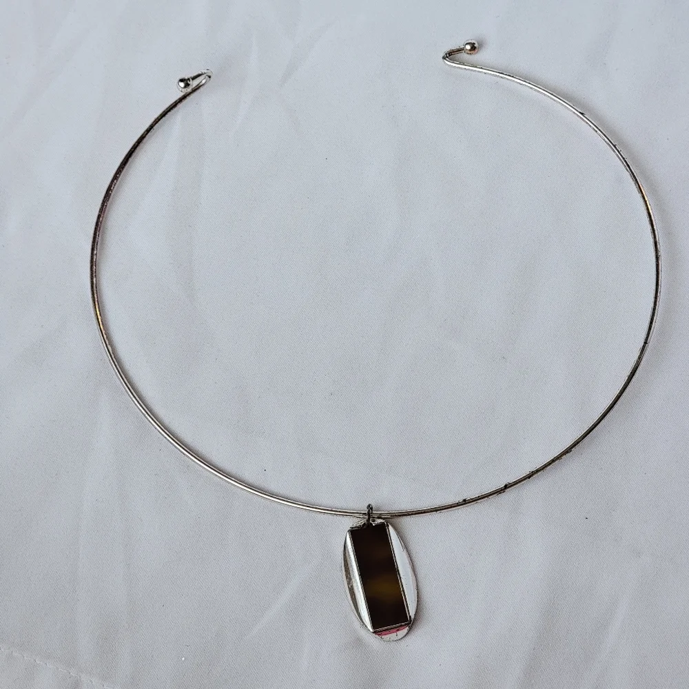 Free With Bundle Purchase Collar Necklace With Slide Pendant